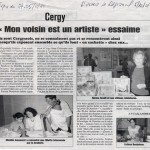 Mon Voisin est un artiste (24 et 25.11.01) Cergy 95