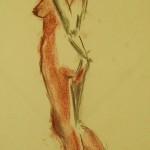 Fusain et sanguine